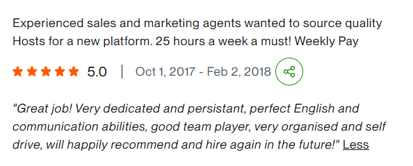 Client Testimonial 19