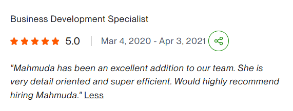 Client Testimonial 34